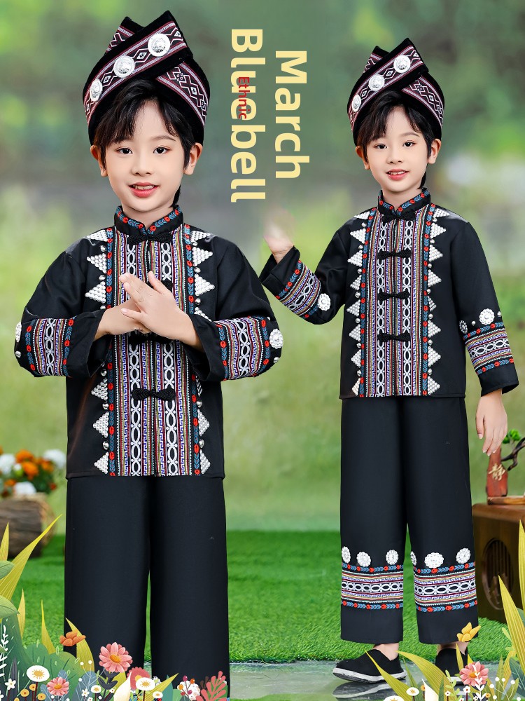 Ethnic Clothing & Online Fashion Store Khaadi Us - Boys Ethnic Miao Tujia Zhuang Han