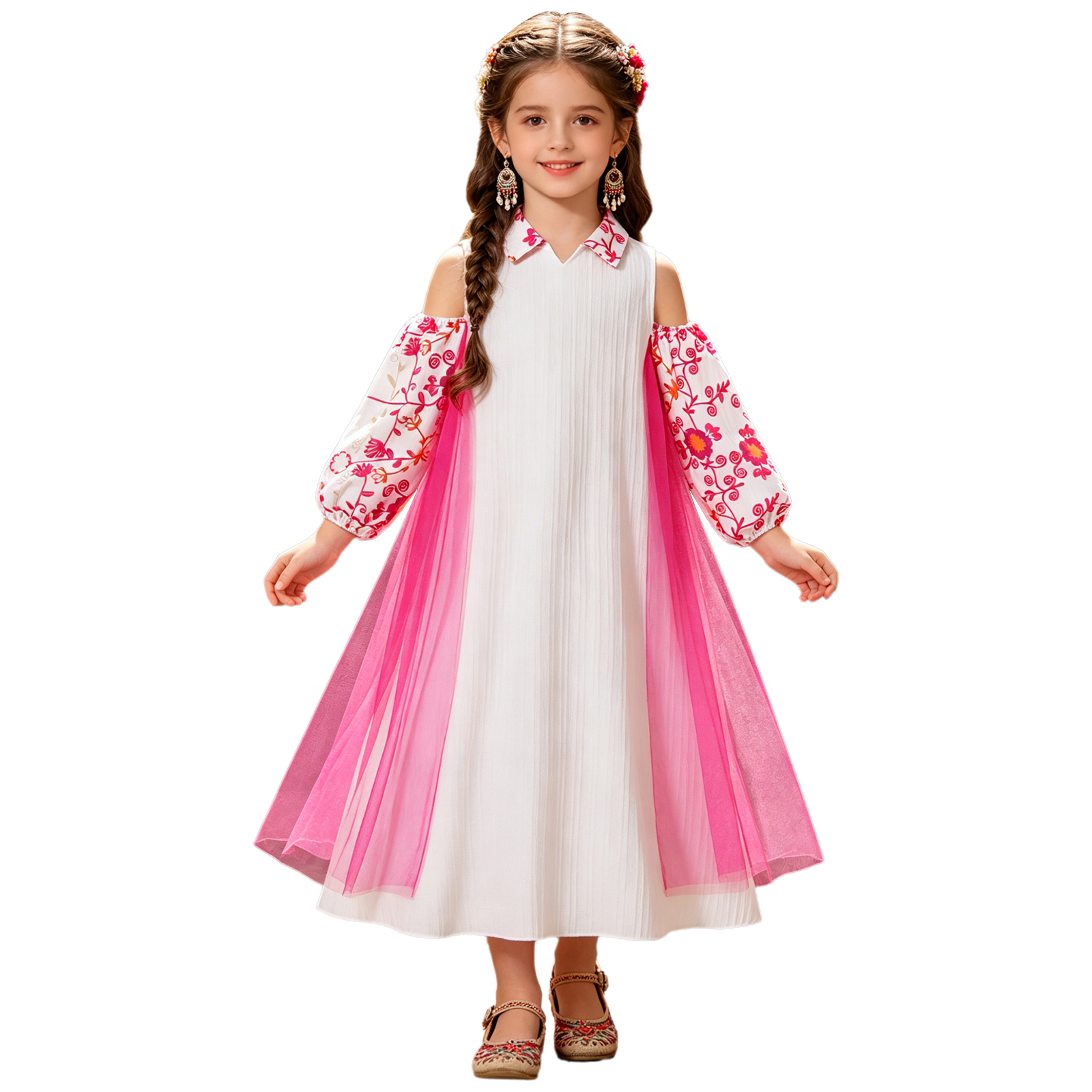Girl Long Sleeve Mesh Patchwor – обзор и цена Ethnic Clothing & Online Fashion Store Khaadi Us