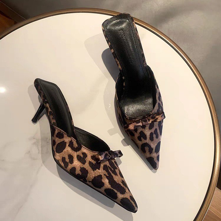 women's leopard-print pointed  – обзор и цена Ethnic Fashion In