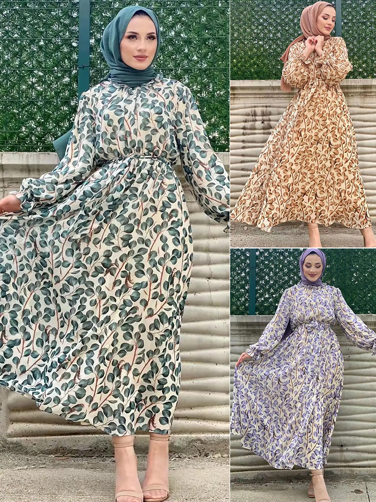 New Summer Floral Abaya Dubai  – обзор и цена Abaya Modest Wear