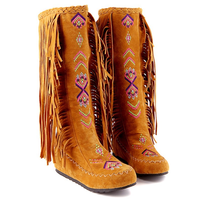 Tassel Boots Handmade Embroide – обзор и цена Ethnic Fashion In