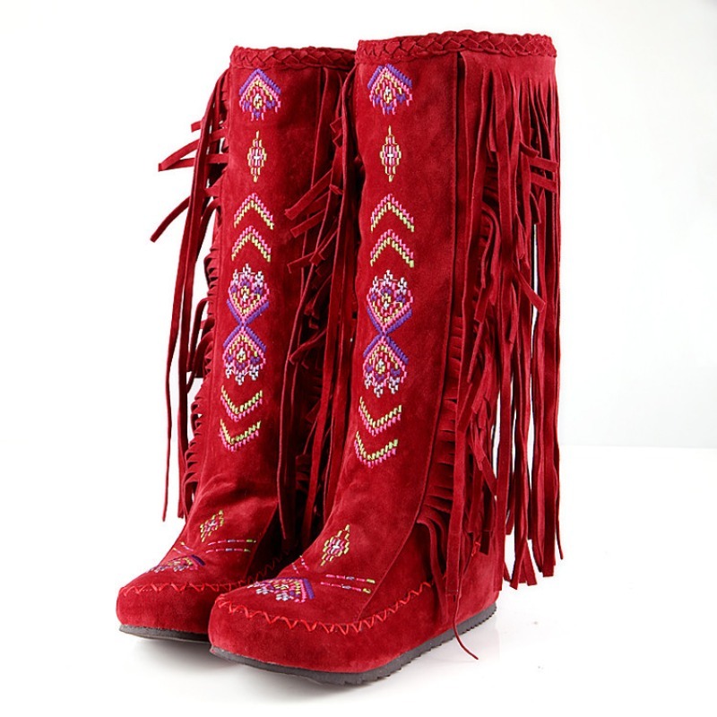 Tassel Boots Handmade Embroide – обзор и цена Ethnic Fashion In