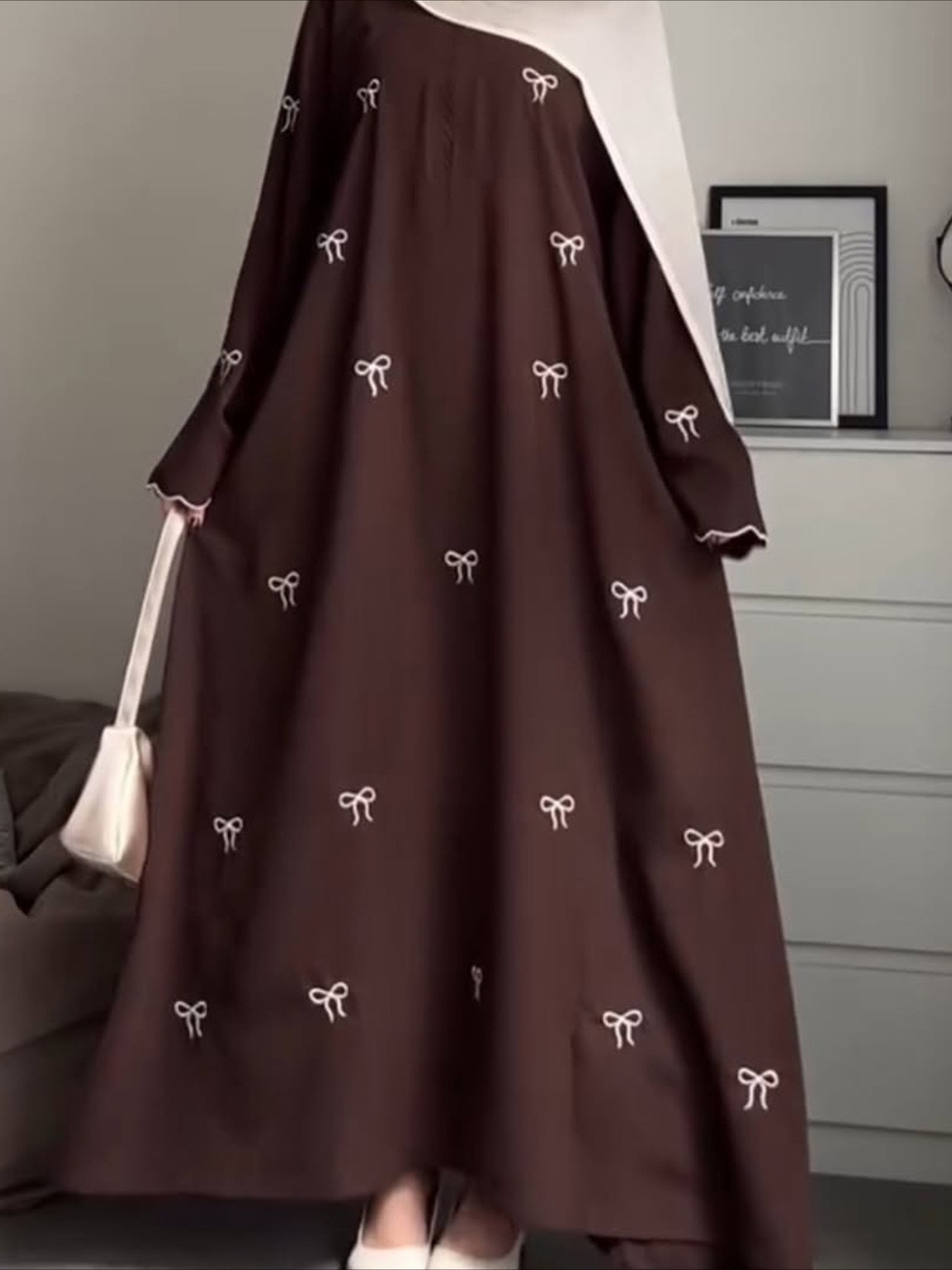 Eid Women Party Dress Muslim A – обзор и цена Abaya Modest Wear
