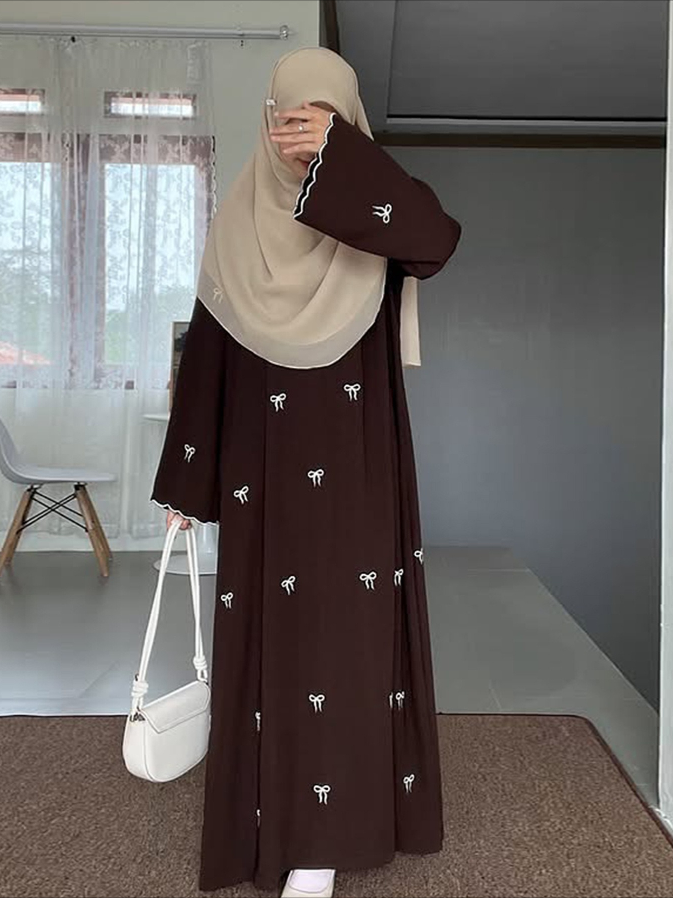 Eid Women Party Dress Muslim A – обзор и цена Abaya Modest Wear