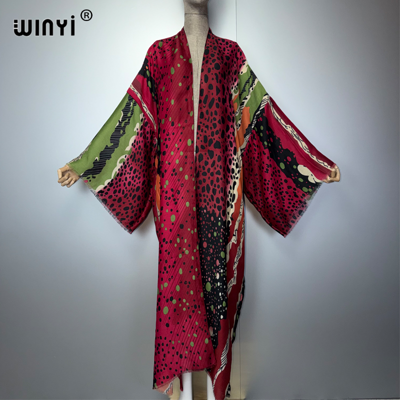 WINYI Bohemian Kimono Loose Ca – обзор и цена Kaftan Women Boho
