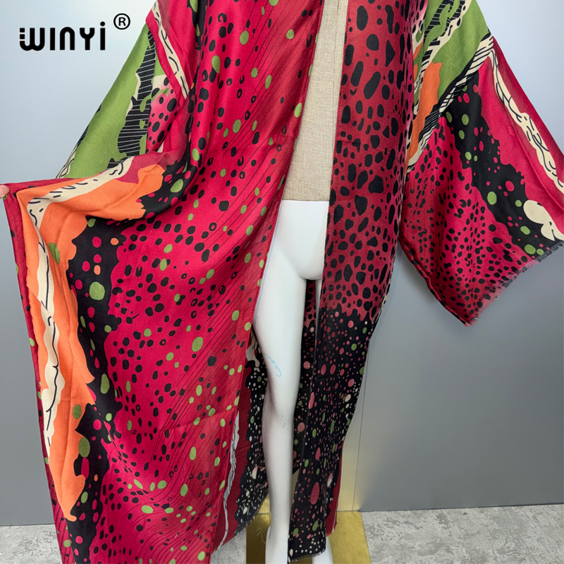 WINYI Bohemian Kimono Loose Ca – обзор и цена Kaftan Women Boho