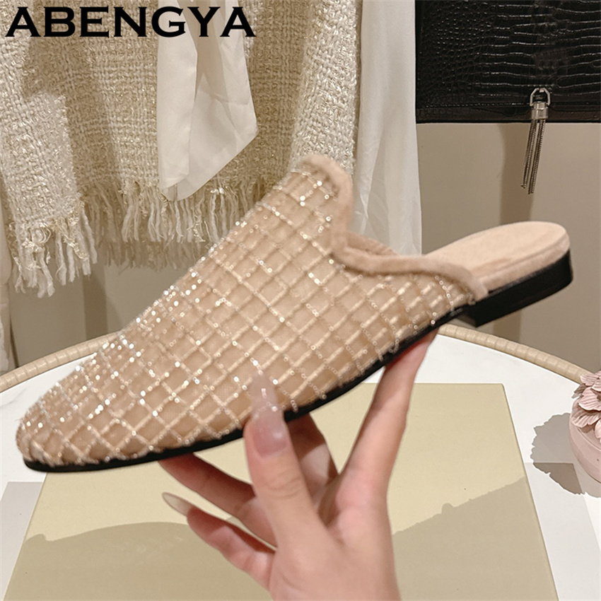 Shiny Lace Mesh Round Toe Flat – обзор и цена Ethnic Fashion In