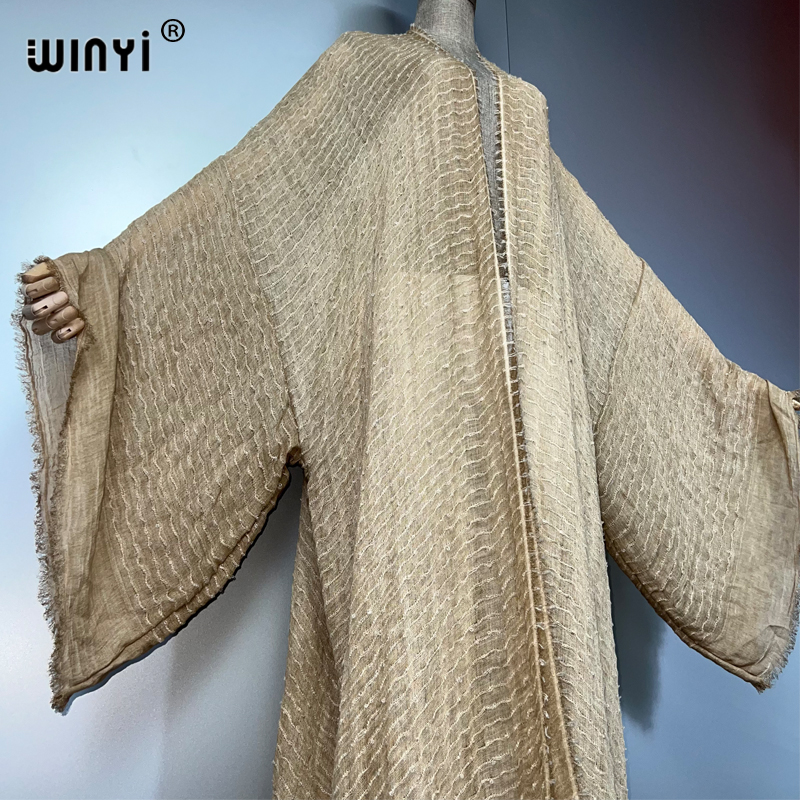 WINYI Geometric print kimono k – обзор и цена Kaftan Women Boho