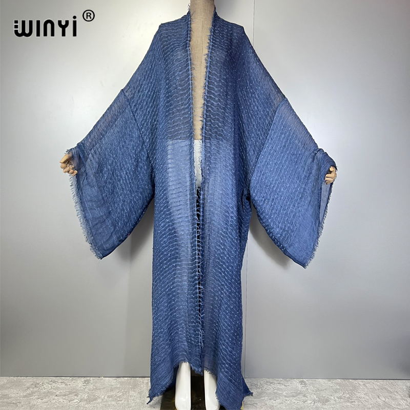 WINYI Geometric print kimono k – обзор и цена Kaftan Women Boho