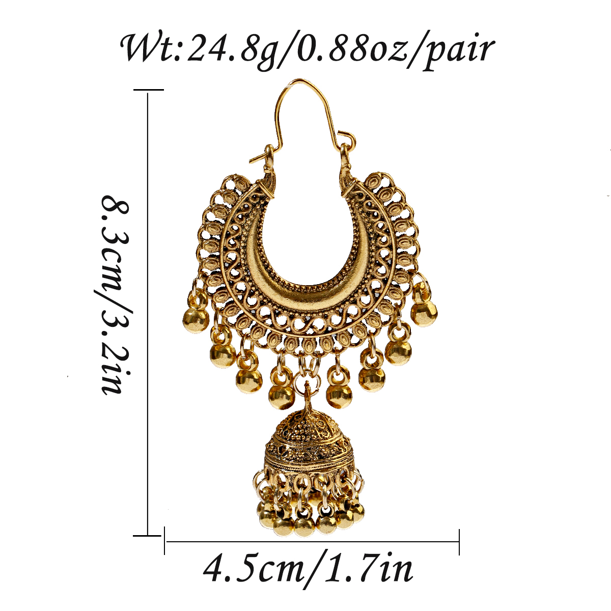 Indian Earrings Afghan Ethnic  – обзор и цена Ethnic Indian Fashion