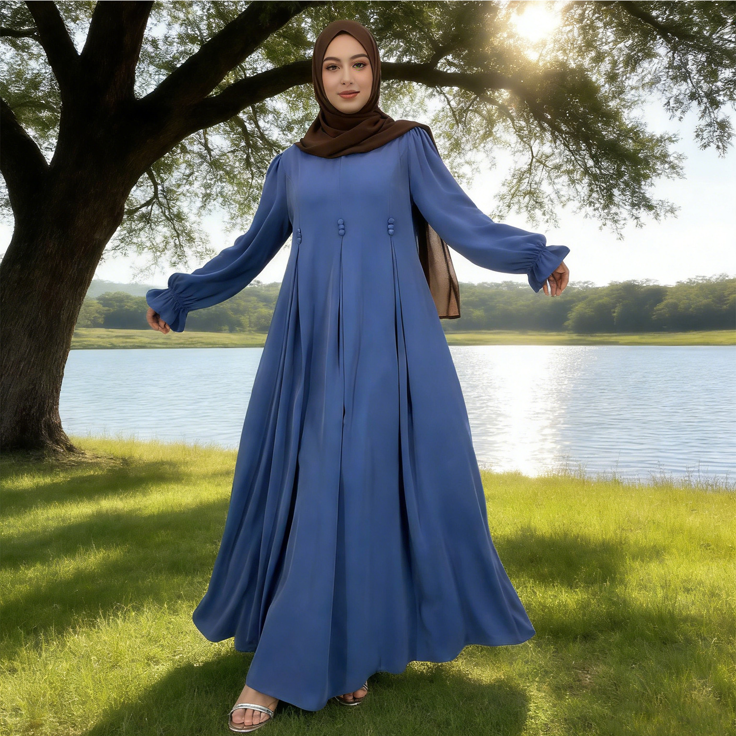 Muslim Women Dress Abaya Dubai – обзор и цена Abaya Modest Wear
