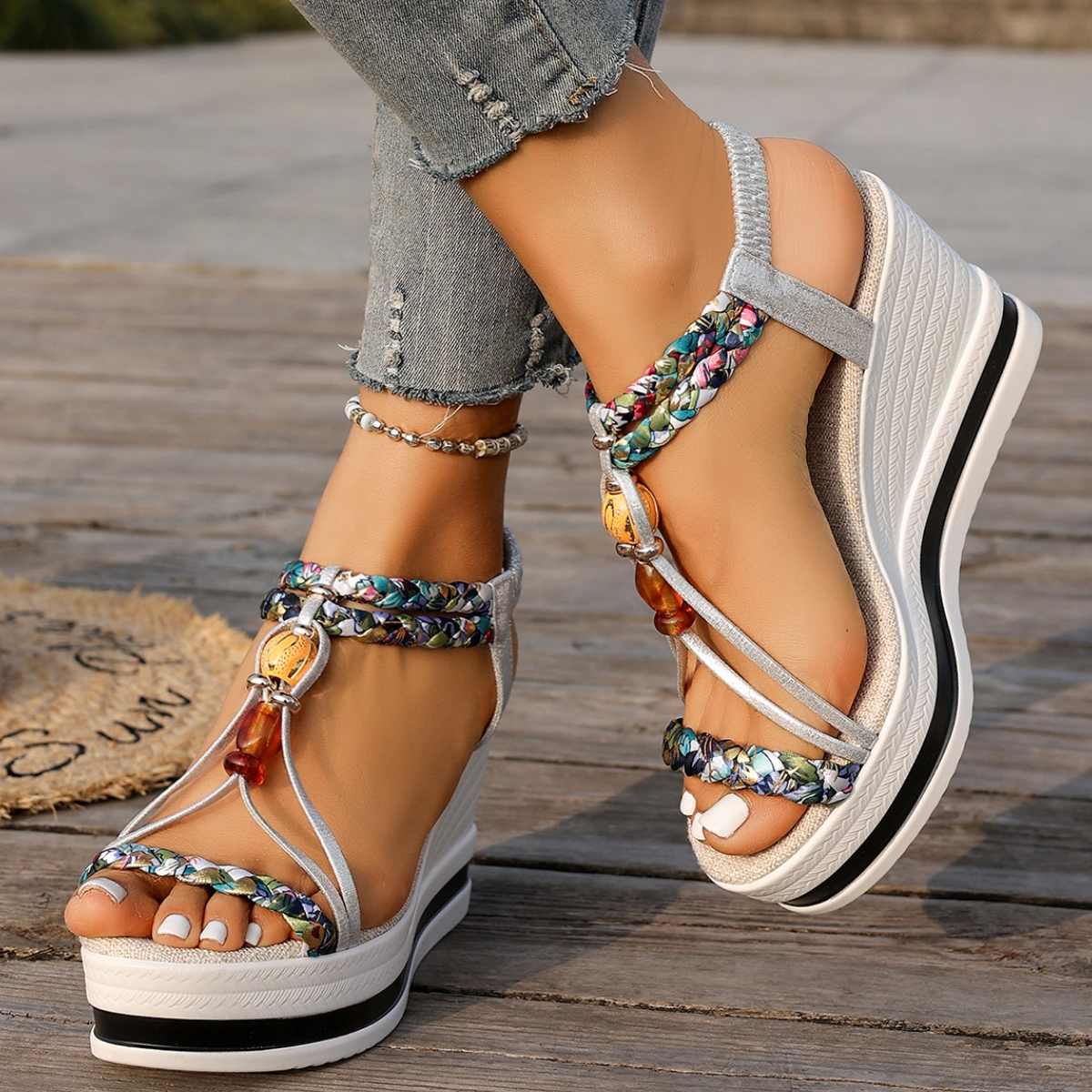 Women's Ethnic Chunky Platform – обзор и цена Ethnic Fashion Trends 2026