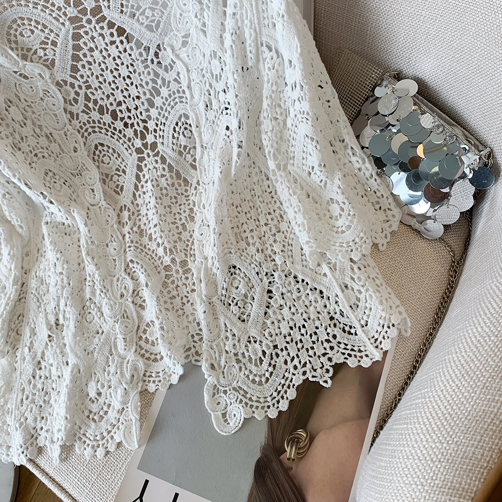 Sheer Crochet Cardigan Open Fr – обзор и цена Kaftan Women Boho