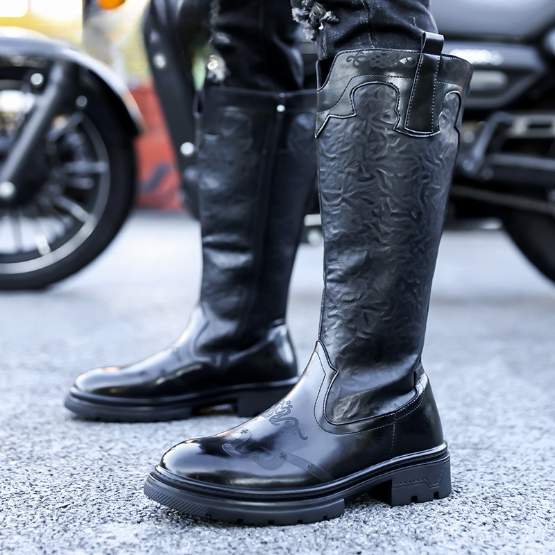 Men's Mid-calf Boots High Qual – обзор и цена Ethnic Fashion In