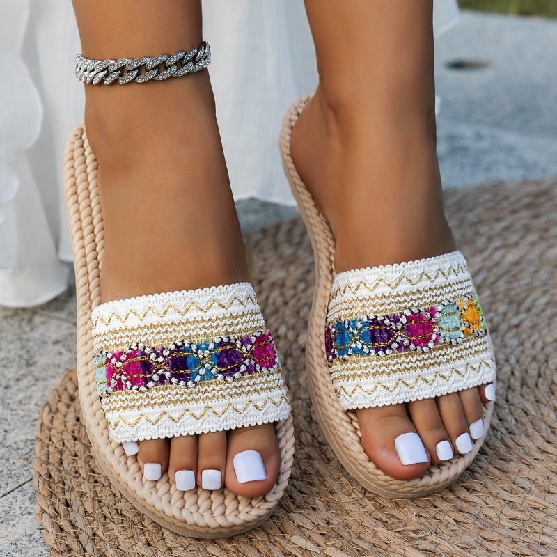 Women Slippers Outdoor Flat De – обзор и цена Ethnic Fashion In