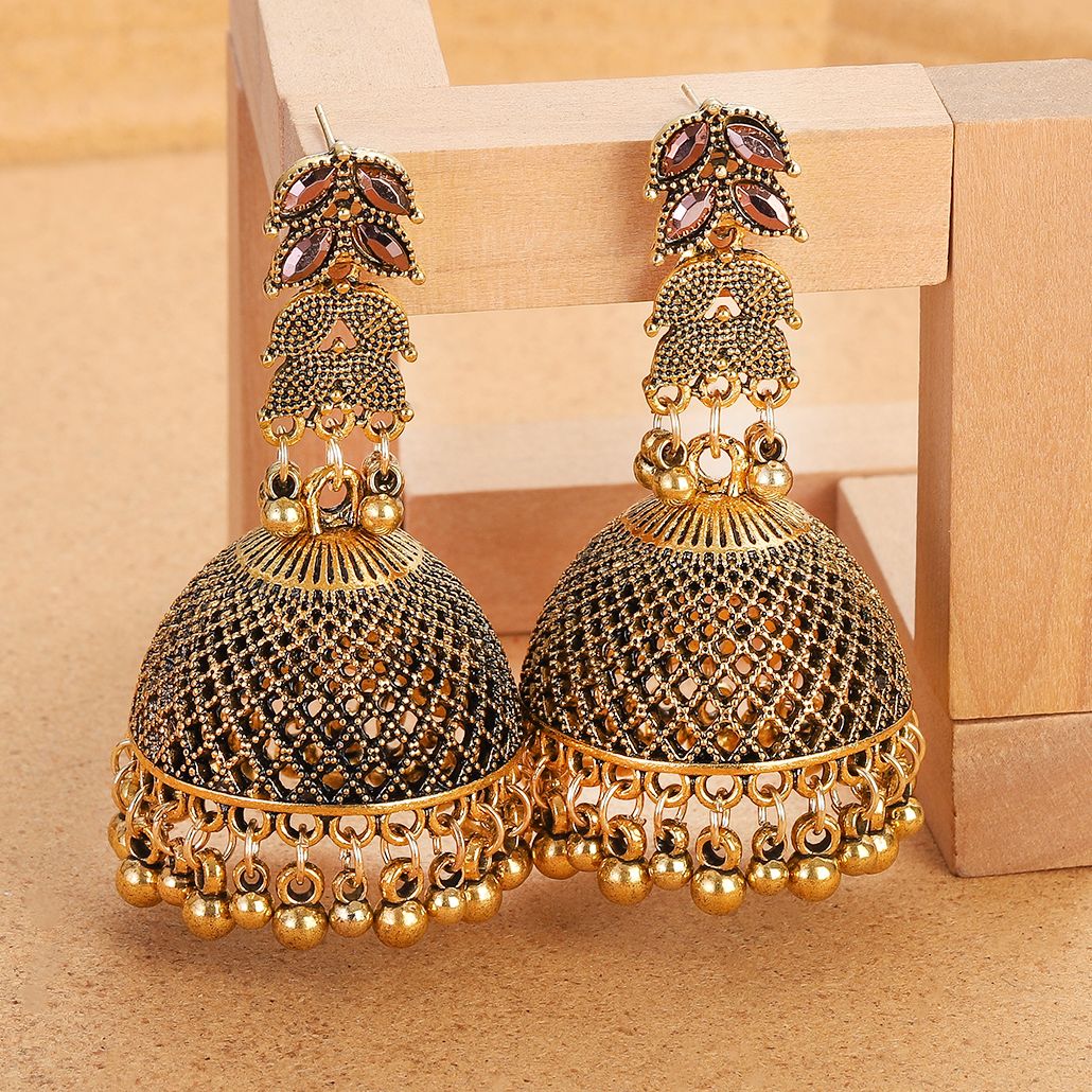 Ethnic Gold Color Big Bell Dan – обзор и цена Ethnic Indian Fashion
