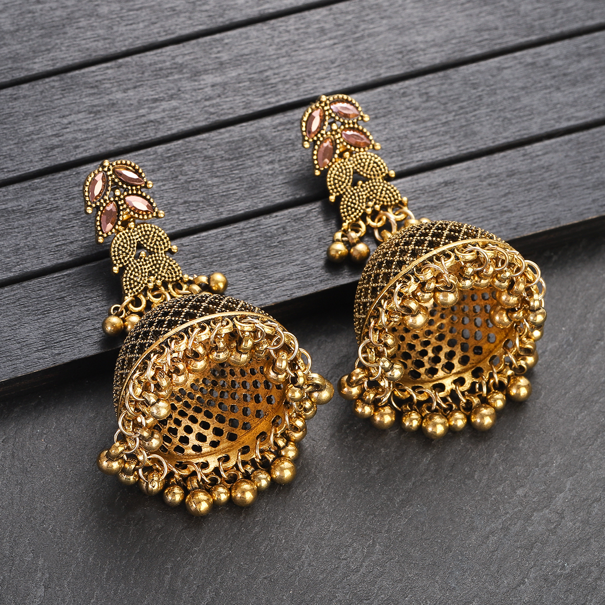 Ethnic Gold Color Big Bell Dan – обзор и цена Ethnic Indian Fashion