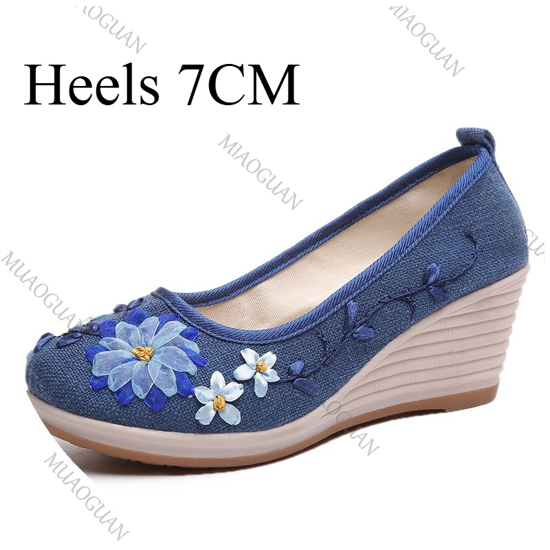 Embroidered Women Comfort Wedg – обзор и цена Ethnic Fashion In