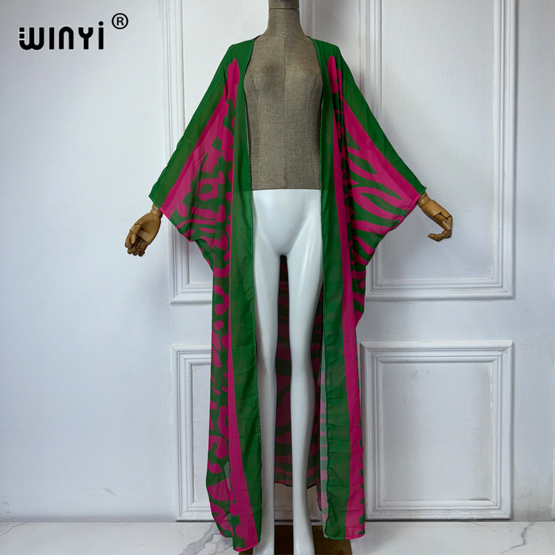 WINYI Africa Bohemia print Kim – обзор и цена Kaftan Women Boho