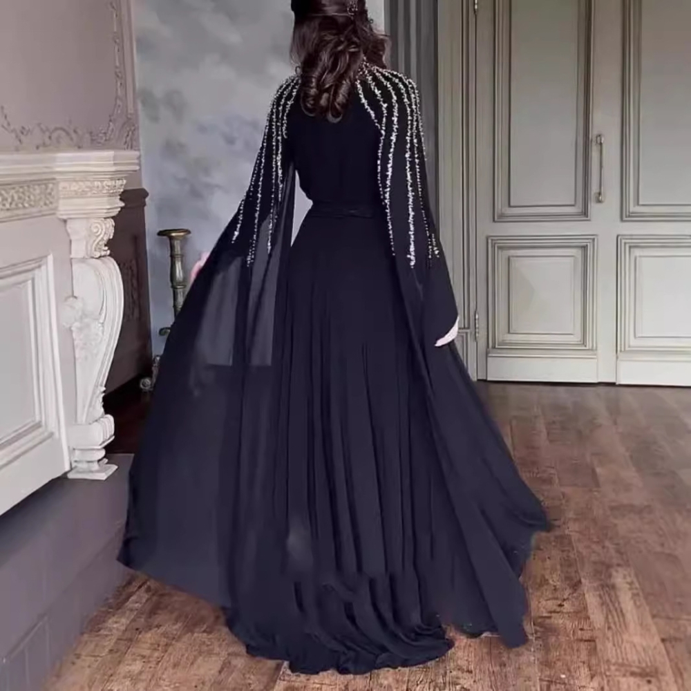 Modest Arabic Dubai Long Sleev – обзор и цена Abaya Modest Wear