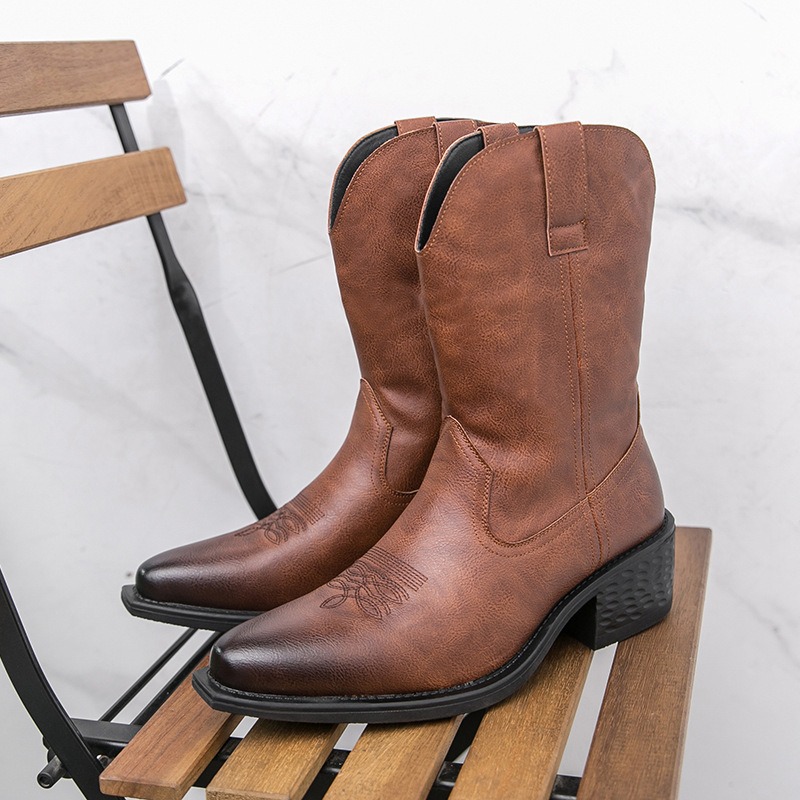 Men Boots Classic Embroidery W – обзор и цена Ethnic Fashion In
