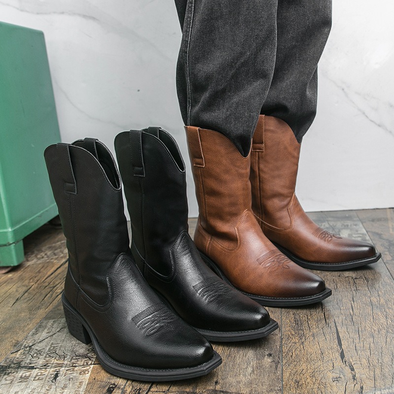Men Boots Classic Embroidery W – обзор и цена Ethnic Fashion In