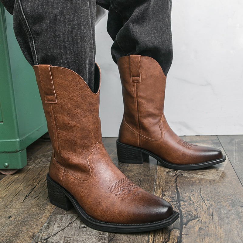 Men Boots Classic Embroidery W – обзор и цена Ethnic Fashion In
