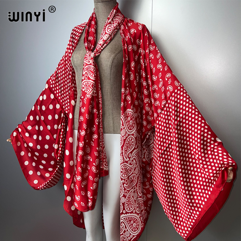 WINYI summer kimono fashion pr – обзор и цена Kaftan Women Boho